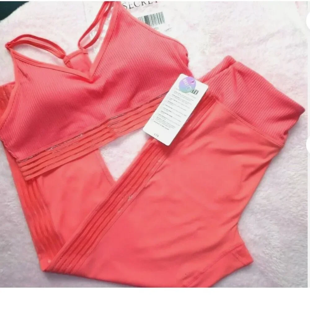 Victoria Secret PINK Ultimate V Leggings and top S - Picture 1 of 4